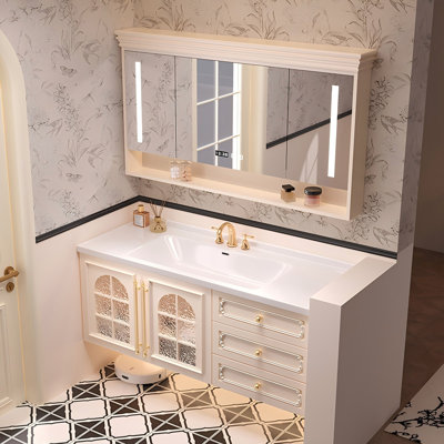 Single Bathroom Vanity with Top