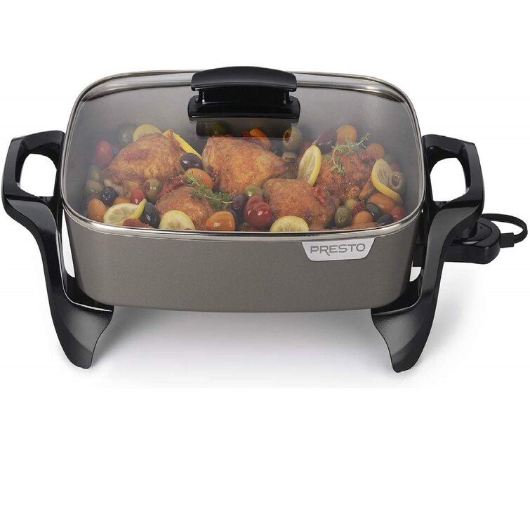 Presto 12 Electric Skillet with Glass Cover