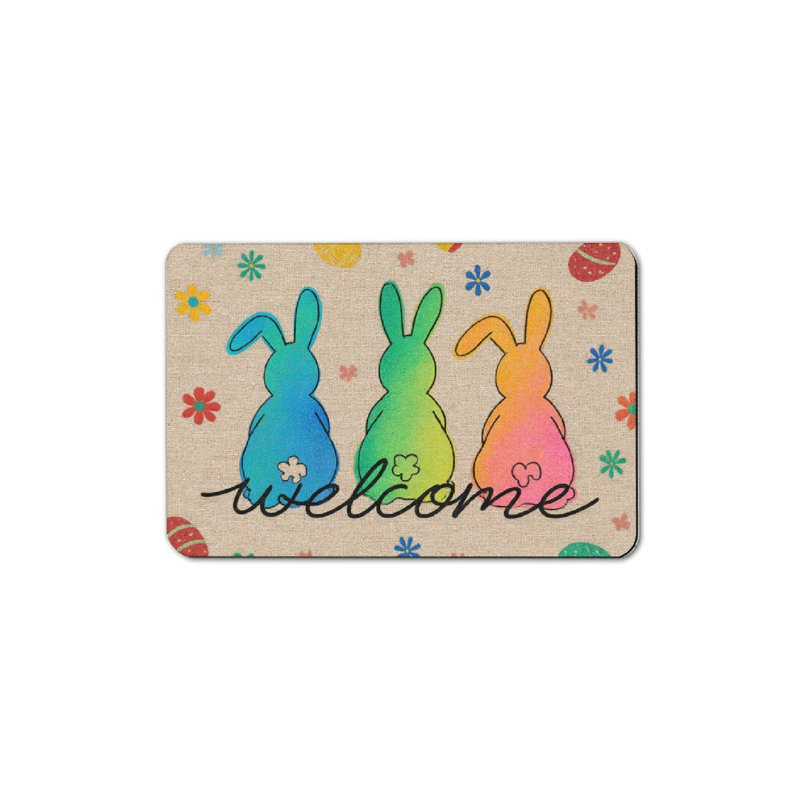 Tapis de bain Welcome Bunnies, 36 x 24 po