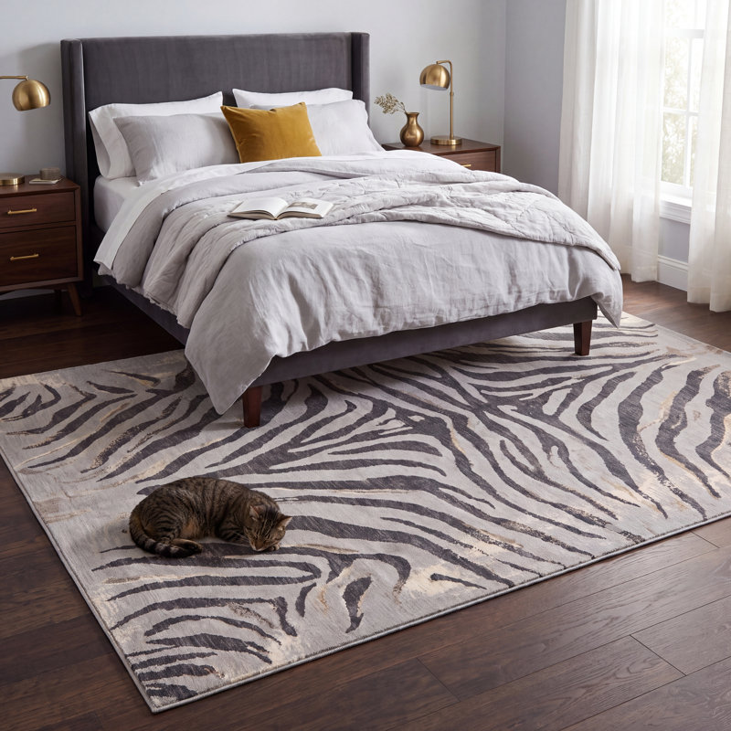 Tapis à rayures Brettenham, Rectangle 9 pi 10 po x 14 pi 1 po