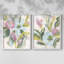 Impression encadrée florale Fresco I-Premium - prête à être accrochée - aucun clou requis - aucun clou requis-1761753216-1761753227