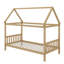 Lit simple pour enfant en forme de maison-2086260547
