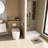 48 in. L x 36 in. Solid Surface Single Threshold Shower Base, Anti-slip SMC Shower Pan, Right Drain-113933185