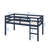 Twin Elevated Loft Bed Comes With Ladder-1788968137