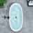 59.1'' x 28.4'' Freestanding Soaking Acrylic Bathtub