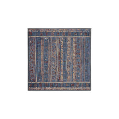 Machine Washable Purple Area Rug