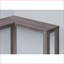Table basse pliable rétro avec 7 tablettes, peu encombrante, pour petits espaces