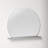 Amici Stainless Steel Round Mirror with Shelves