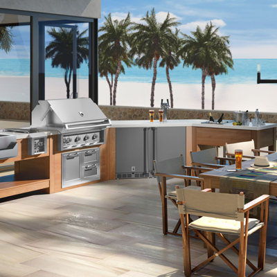 Hestan 42-inch Built-in Grill with Whisper Quiet Rotisserie