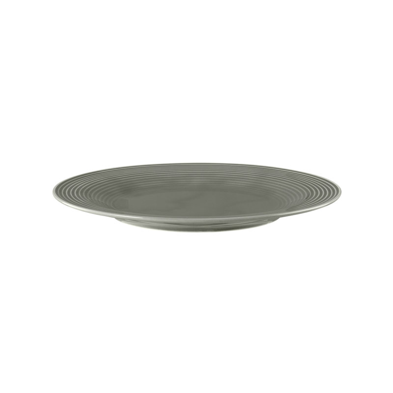 23cm Porcelain Bread And Butter Plate, Pearl Grey