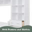 Lit escamotable Murphy avec placard, tiroirs et tablettes-1352629923