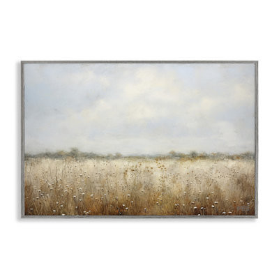 «Soft Daisy Field», estampe numérique encadrée par Roozbeh Bahramali