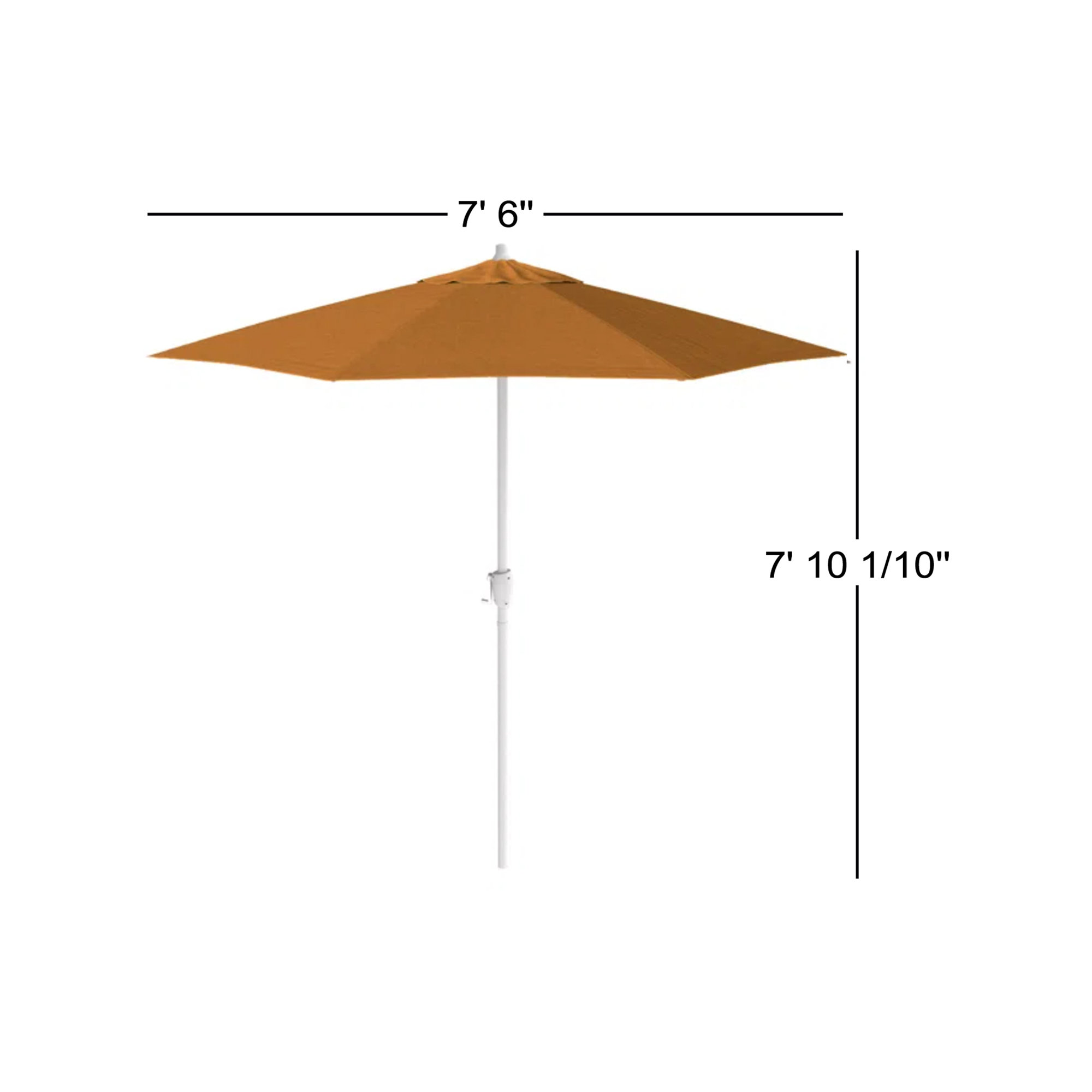 Kenne Sunbrella® Outdoor Umbrella, Canvas Tuscan Sunbrella® Canvas, 90" W x 90" D