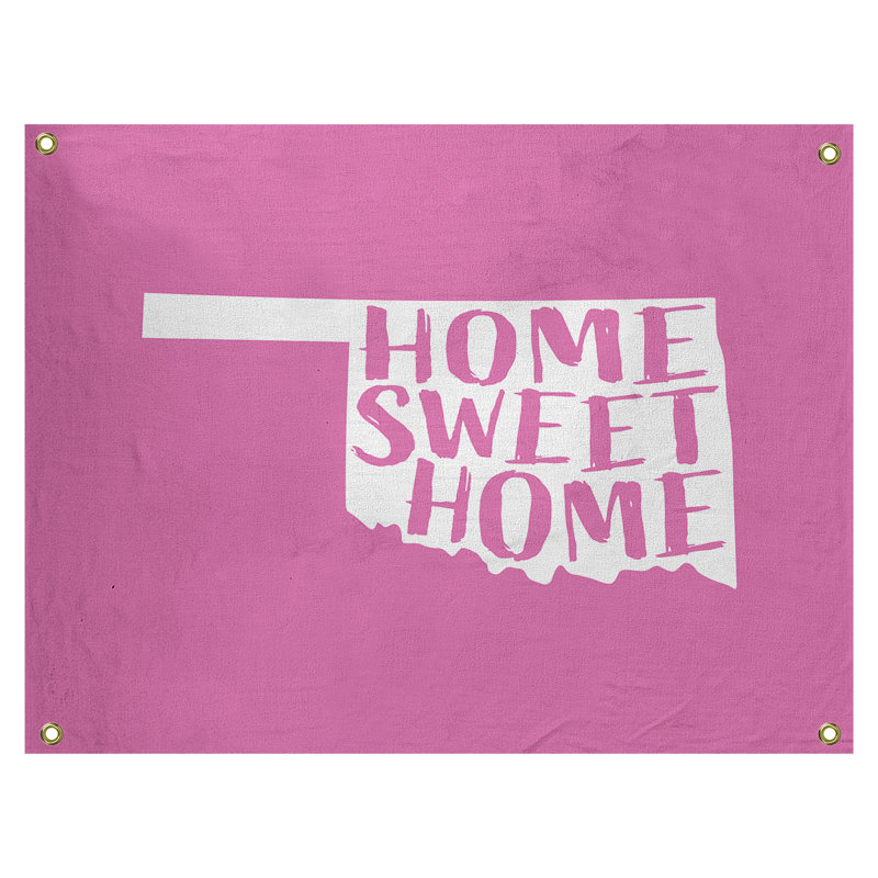 Tapisserie murale oklahoma doux pour la maison, H 26 po x l 36 po, Rose