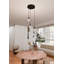 Cadi-Grace 3 - Light Black Cluster Pendant-1689024698