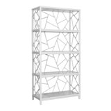 72'' H x 36'' W Wood Etagere Bookcase