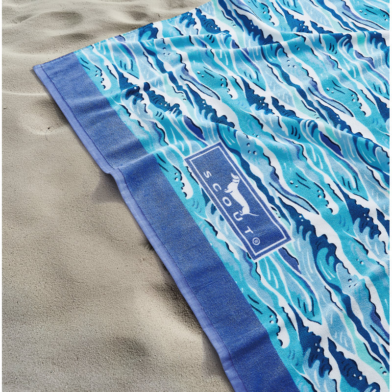  Oversized Novelty Beach Towel, Making Waves