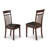 5 Piece Dining Room Furniture Set Includes a Rectangle Kitchen Table with Dropleaf and 4 Dining Chairs, 36x54 Inch, Mahogany-1620547139-1629297853
