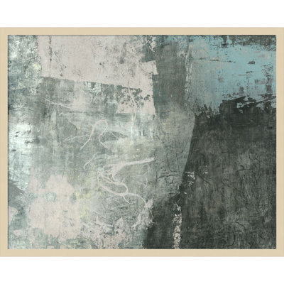 Fresno "Black and Grey and Blue I" Print