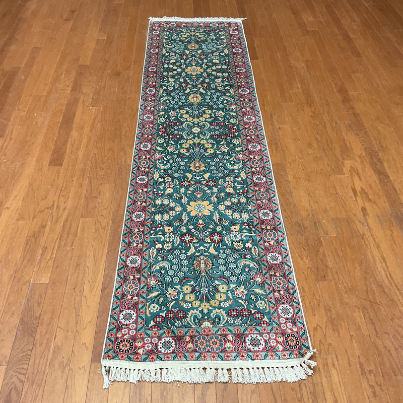 Chemin de table en soie Kashmiri