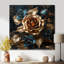 «Golden Rose», impression d'art mural «Roses»-104687227-104687233