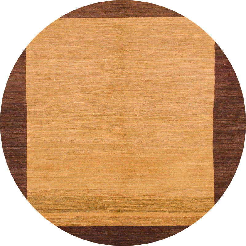 Tapis abstrait moderne 1489, Rond 5 pi