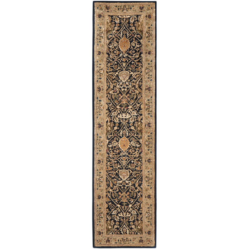 Evie New Zealand Wool Oriental Rug, Runner 2'6" x 10'