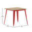 Table de restaurant commerciale intérieure / extérieure en polyester Harewood-582744024-582744026