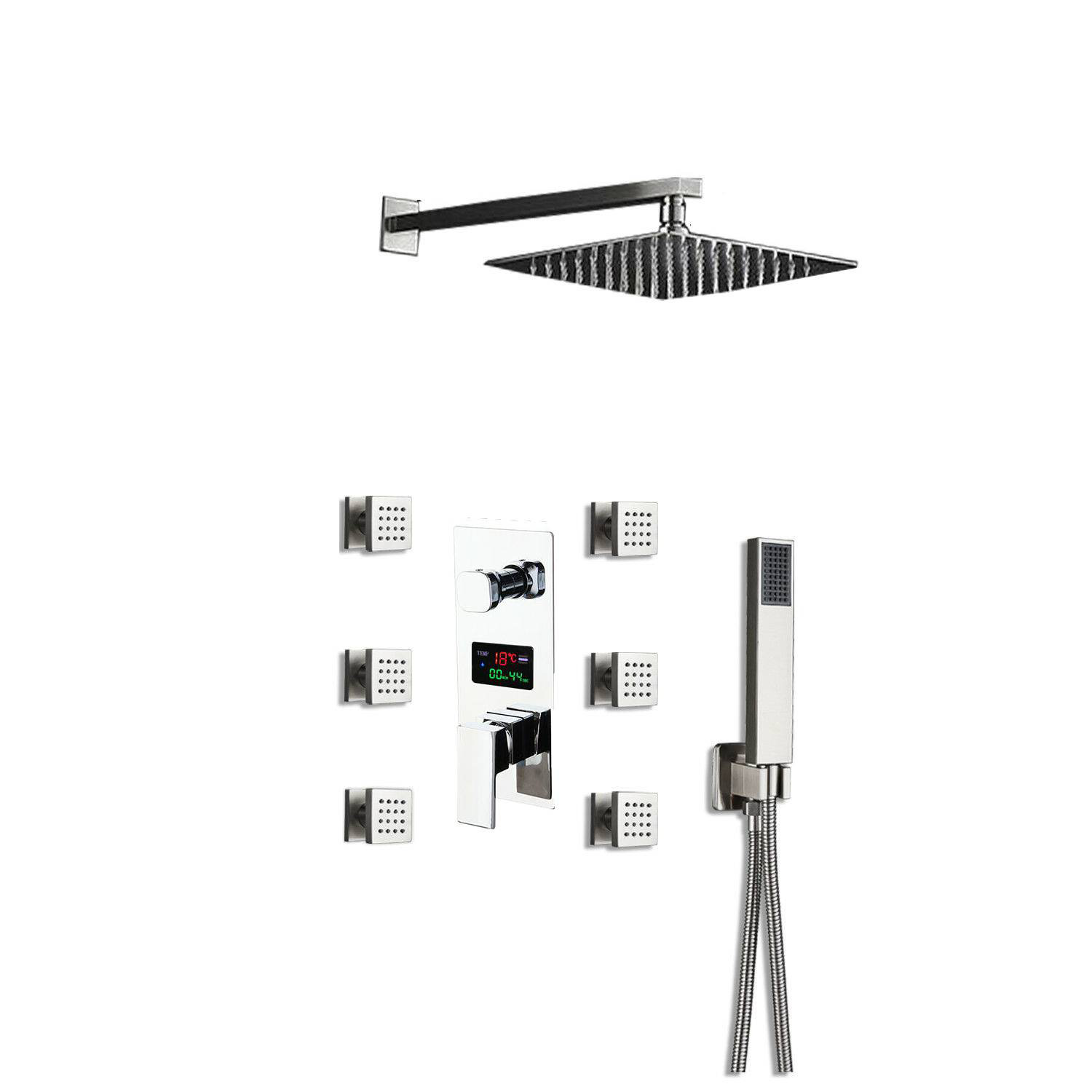 Wonderland America Complete Shower System with Rough inValve Wayfair