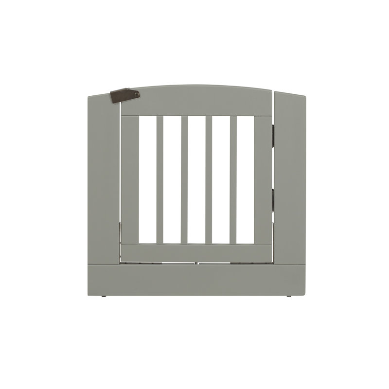 Extension pour barrière pour animaux autoportante, Moyen (H 24 po x l 24 po x L 0,75 po), Gris