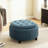 29.33"W Upholstered Round Ottoman-1728187010