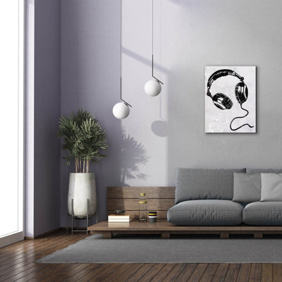 Toile épique Graffiti «Turn It Up 9» par Kent Youngstrom, 26 po x 34 po