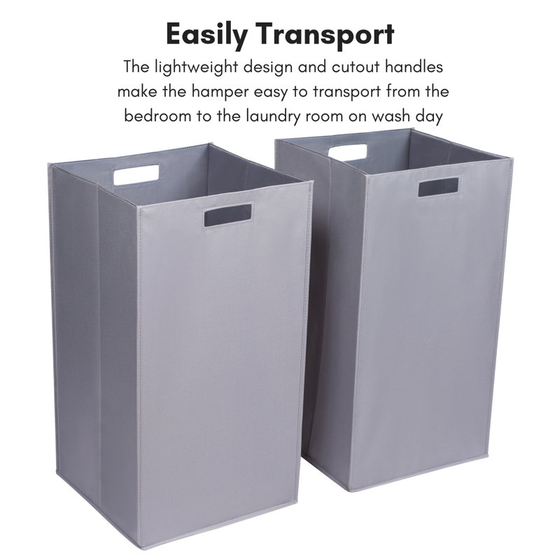 Internet's Best Fabric Laundry Hamper with Handles