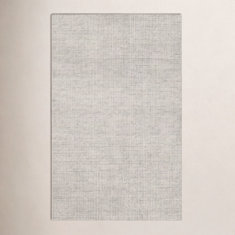 Daila Wander Area Rug, Rectangle 8'9" x 11'9", Ivory / Gray