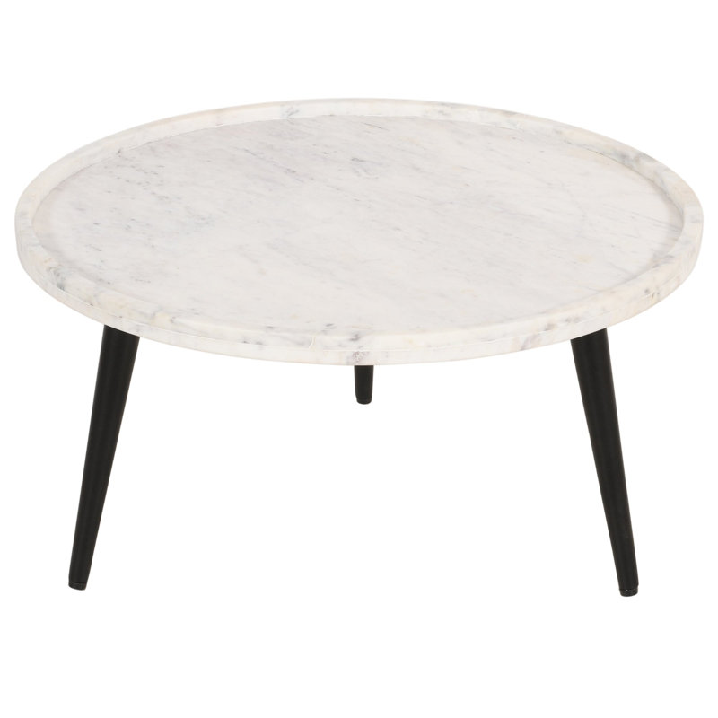 Mirefield Natural Marble 3 Legs Coffee Table