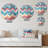 Multicolor Urban Geometry Chevron Pattern - Chevron  Wall Clock-101236947