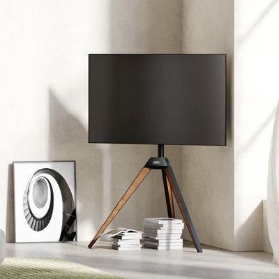 Triangle Design Corner TV Stand for 37 43 50 55 65 Inch TV