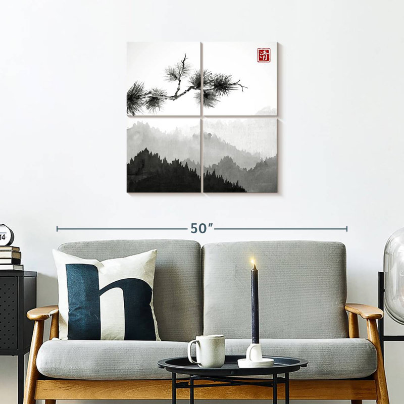 Harnek Japanese Forest, 26" H x 26" W
