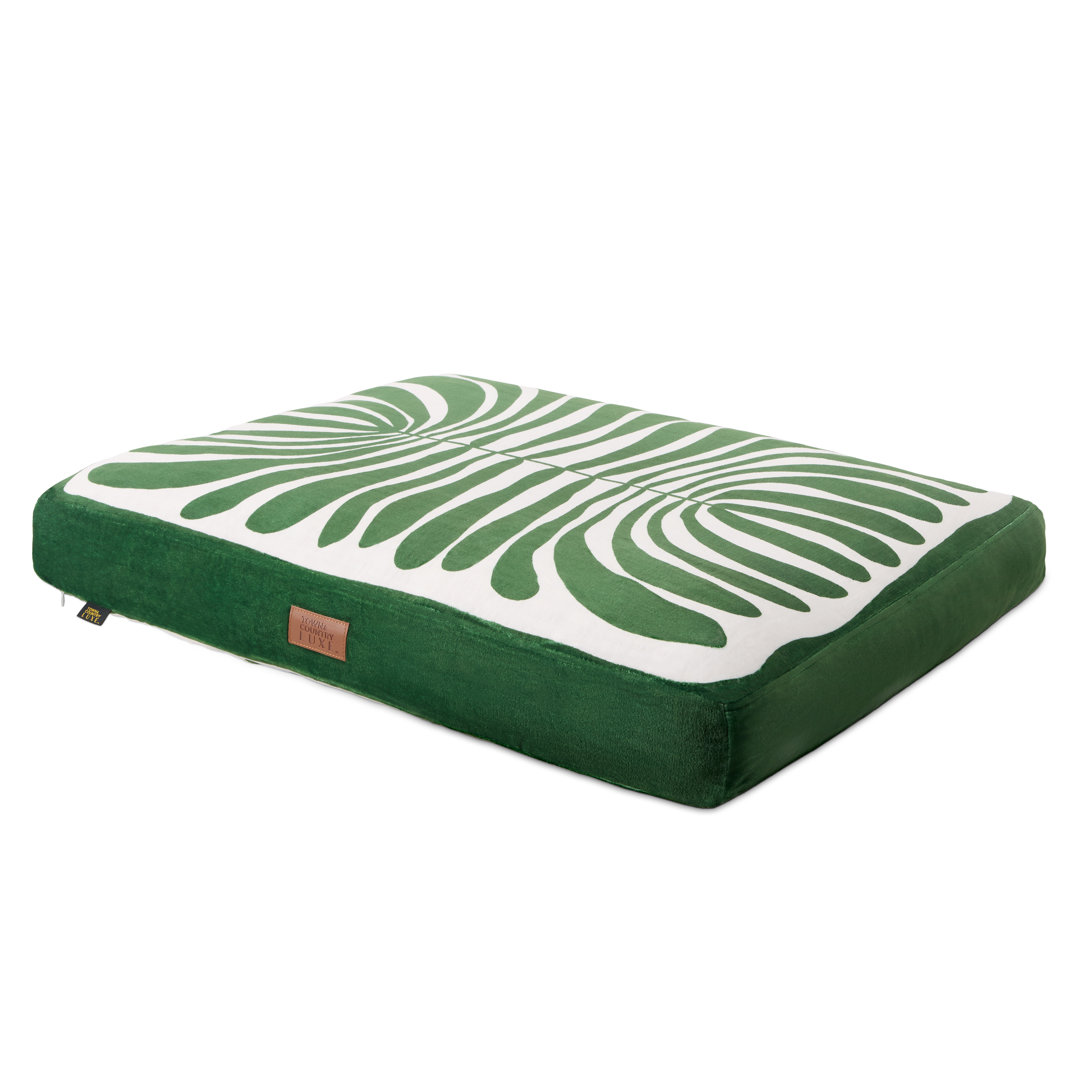 TOWN & COUNTRY LUXE CuddleTown Matisse Pillow Crate Mat Reversible Pet Bed for Dogs Town & Country Living 