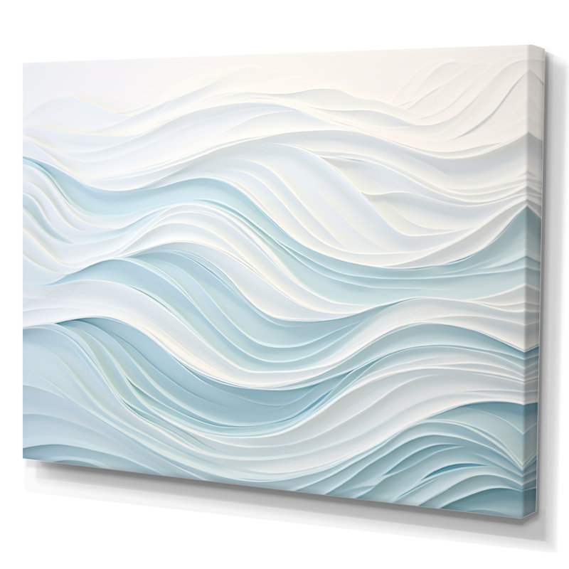 Chlora - art mural abstrait en marbre, Toile tendue, H 24 po x l 32 po x P 1 po