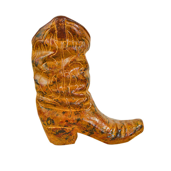 Botte de cowboy surdimensionnée Clay Kicker, Jaune