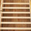 Lit de jour double à structure en bois avec tablettes de rangement, deux tiroirs de rangement et bureau d'étude-224548665-224548660