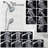 Drillfree Stainless Steel Slide Bar Combo Rain Showerhead 7Setting Hand, Dual Shower Head Spa System (Roughin Valve Included)-124944710