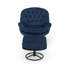 Azura Swivel Accent Chair with Footstool-1895488096