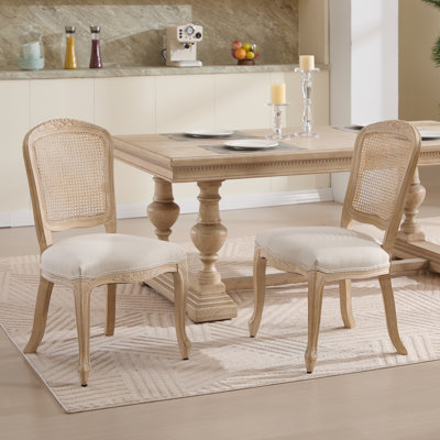 French Country Dining Chairs Set of 2