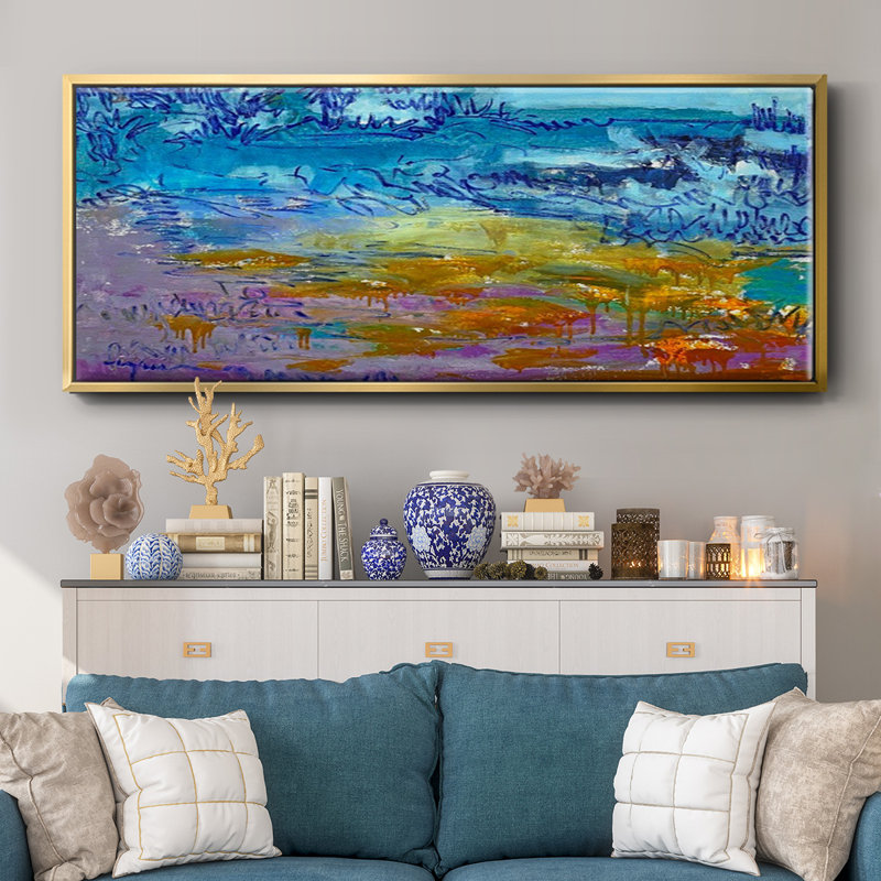Dancing Heart- Framed Canvas