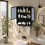 Garde-robe moderne en verre arqué 23,62 "à double porte avec miroir incassable sans verre - double couche-130781287