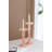 14'' H Glass Tabletop Candlestick-1741004243