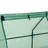 Outsunny 9' X 3' X 3' Portable Mini Greenhouse Outdoor Garden With Large Zipper Doors And Water/UV PE Cover, Green