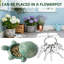 Cache-clés extérieur en fonte pour décorations de jardin Cache-clés pour bijoux et bibelots Boîte de rangement cachée pour clous d'oreille, trombones-855246708